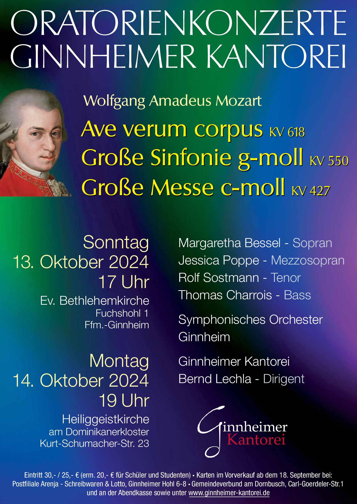 Messe C-Moll & Ave Verum - Wolfgang Amadeus Mozart